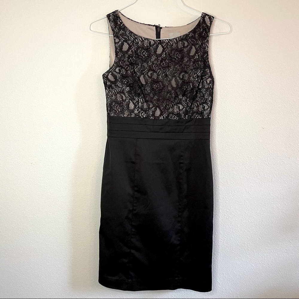 H&M black evening dress sz 6